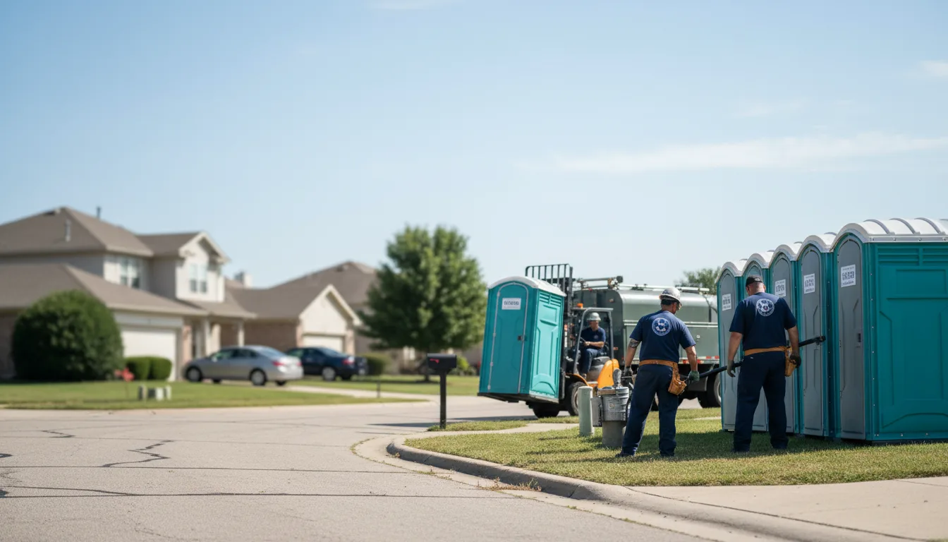 Porta Potty Rental in Decatur, IL near me